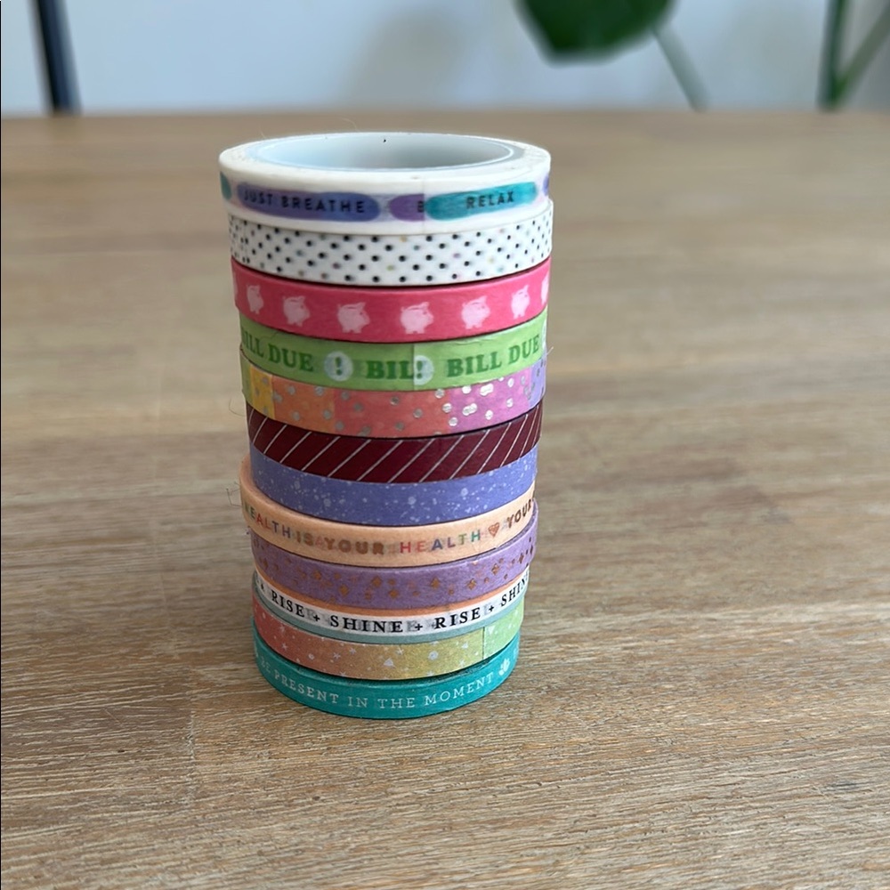 Colorful Decorative Washi Tape Set